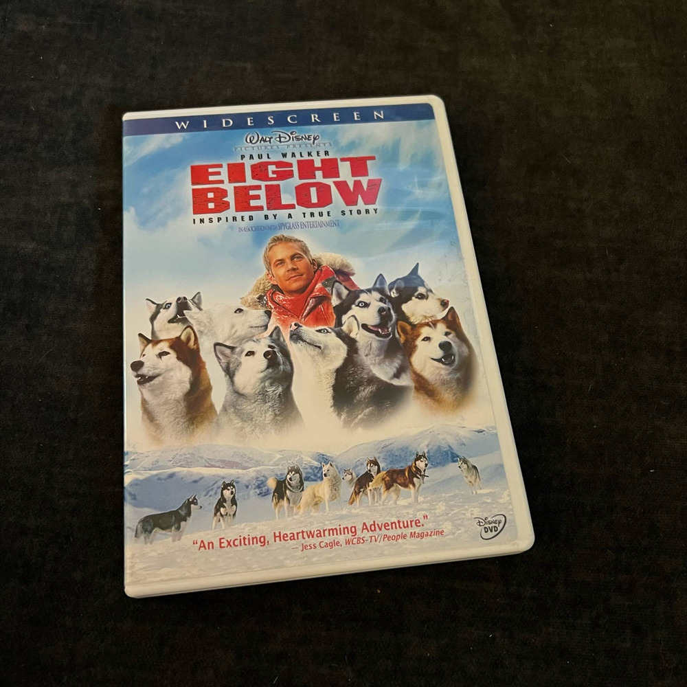 5/$25  DISNEY'S Paul Walker Eight Below DVD